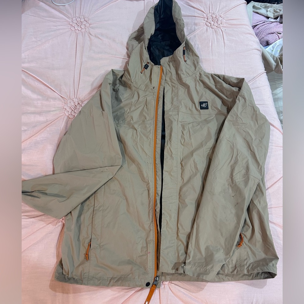 dutch bros size large wind breaker